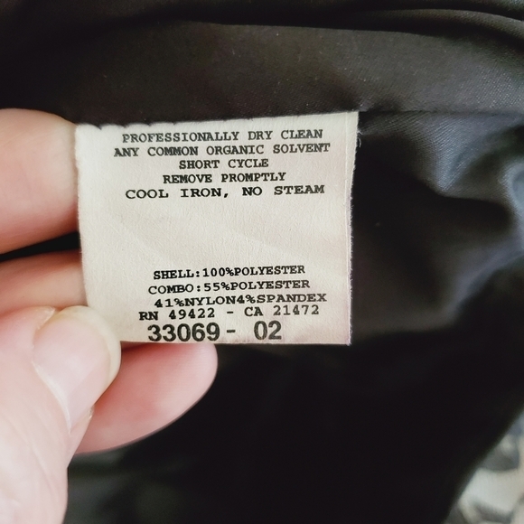 7508 * Jessica McClintock Gunne Sax Strapless Lace Overlay Dress Size 9 Vintage - Picture 4 of 10